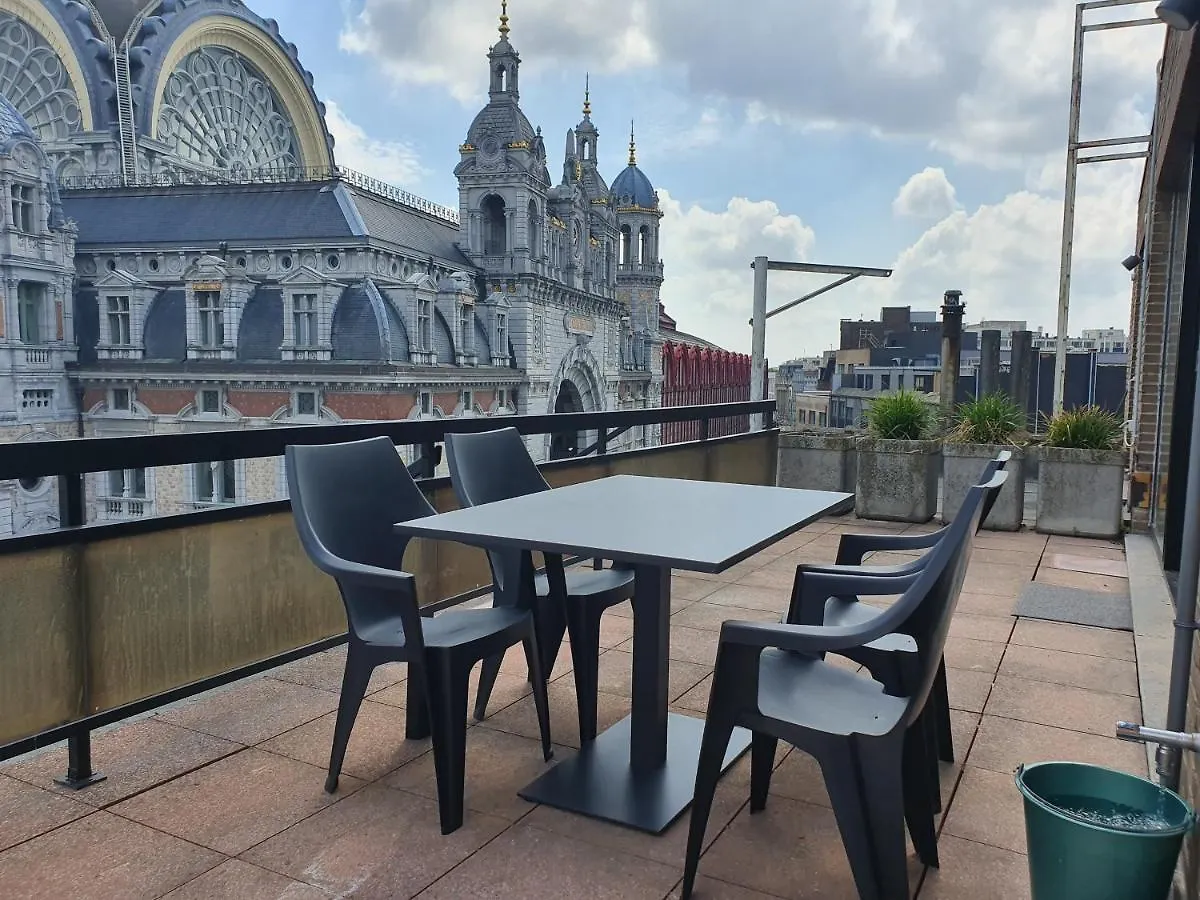 City Penthouse, Rooftop Terrace, Free Netflix, Wifi And Airco Antwerp Belgium