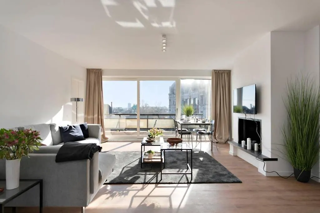 Apartment City Penthouse, Rooftop Terrace, Free Netflix, Wifi And Airco Antwerp