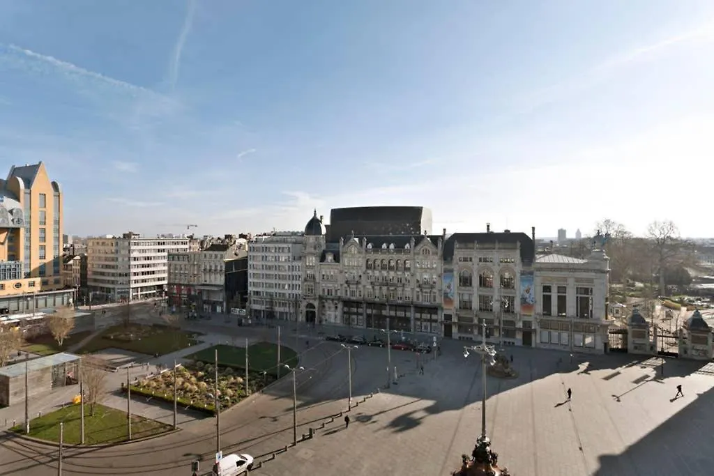 Apartment City Penthouse, Rooftop Terrace, Free Netflix, Wifi And Airco Antwerp Belgium